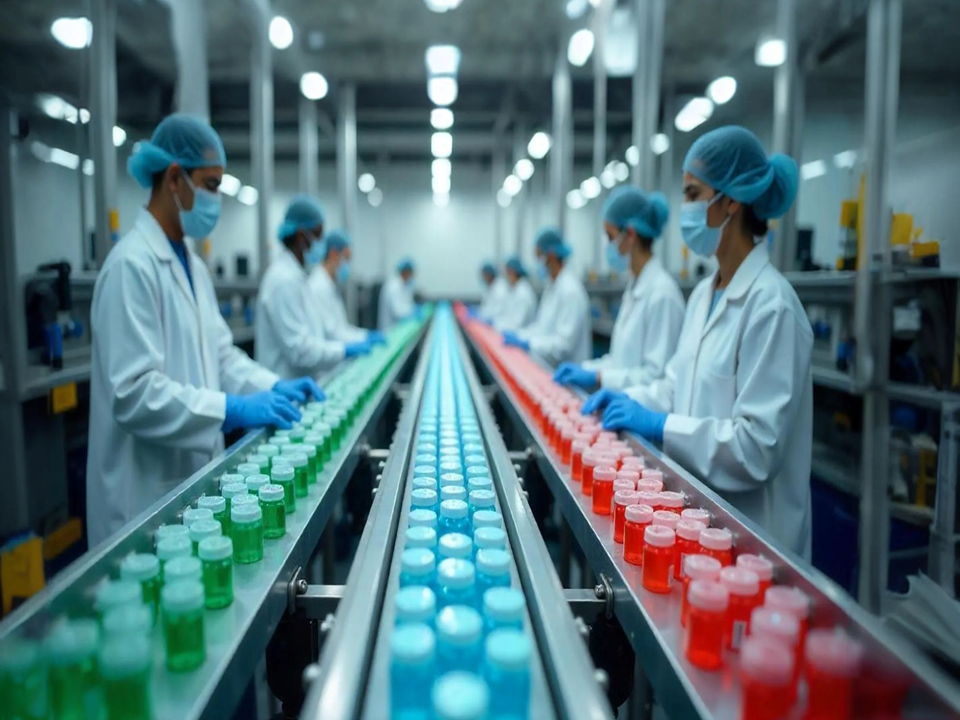 Pharma Production Dashboard