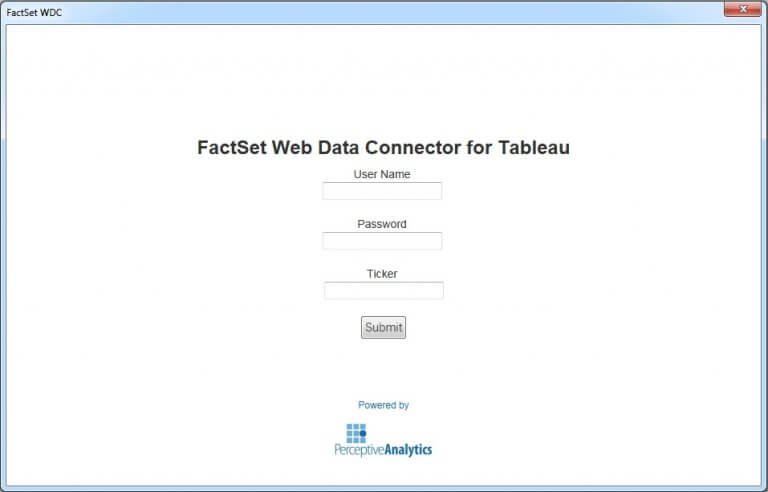 how to get data from factset to tableau on mac how to get data from factset to tableau on mac
