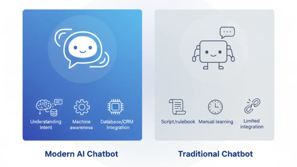 AI Chatbot vs. Traditional Chatbot_ Key Differences